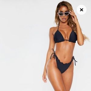 Black bikini bottoms